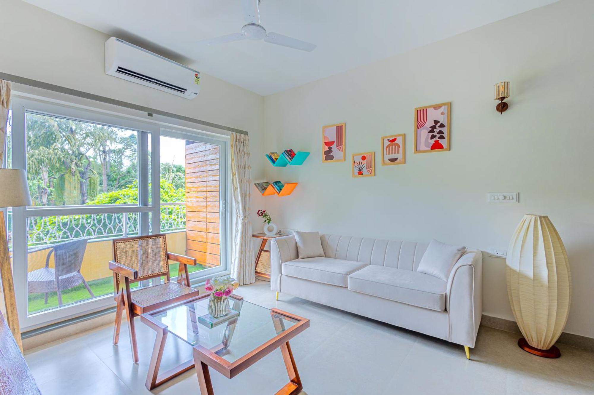 Alaya Stays 1 Bhk With Balcony & Pool - Veera Marina Candolim Buitenkant foto