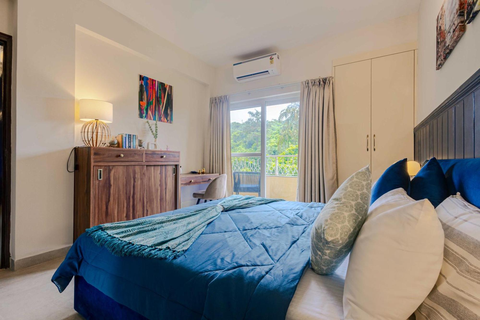 Alaya Stays 1 Bhk With Balcony & Pool - Veera Marina Candolim Buitenkant foto