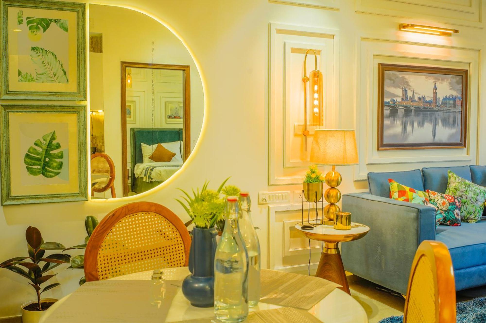 Alaya Stays 1 Bhk With Balcony & Pool - Veera Marina Candolim Buitenkant foto